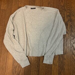 Brandy Melville Long Sleeve Waffle Shirt